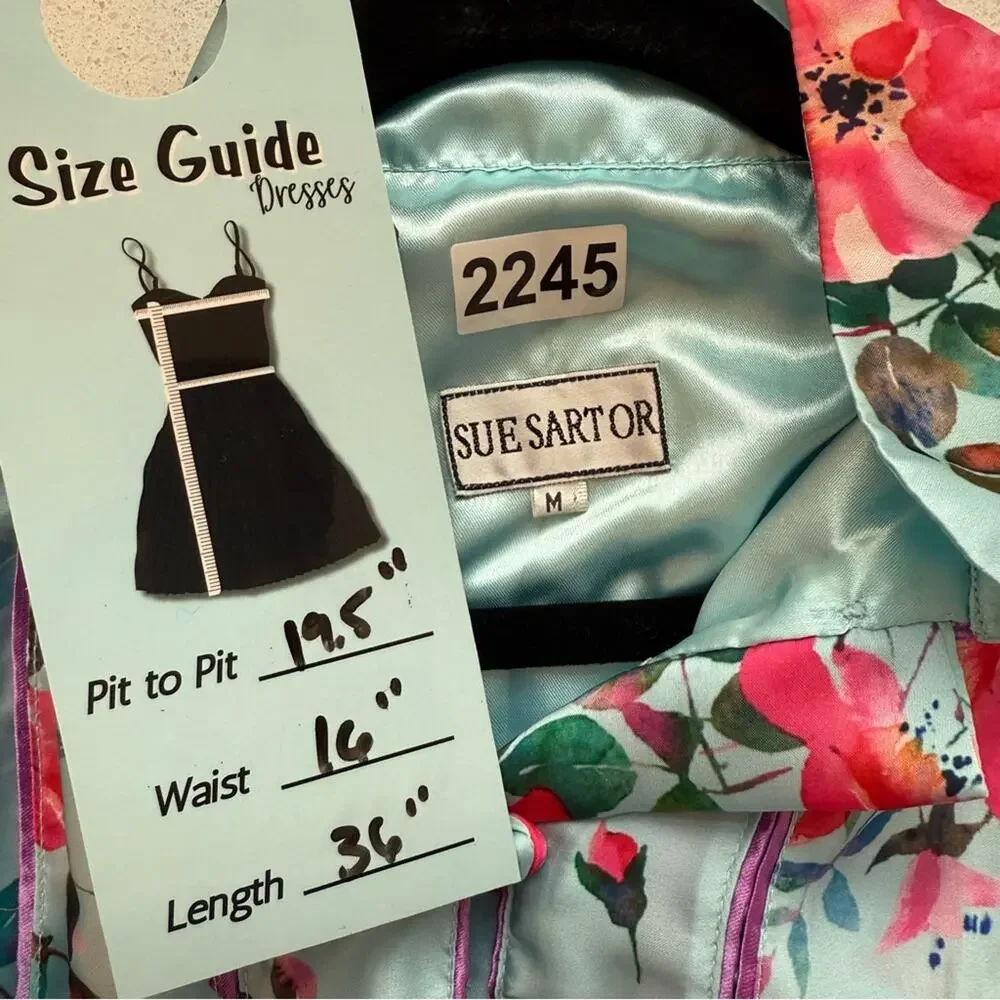 Sue Sartor Hamilton Floral Dress